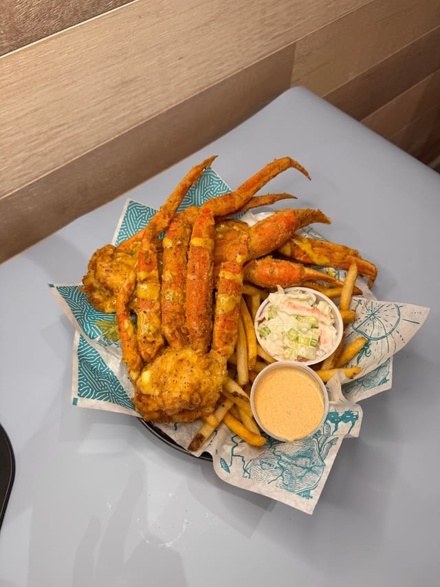 Fried Crab & Shrimp.