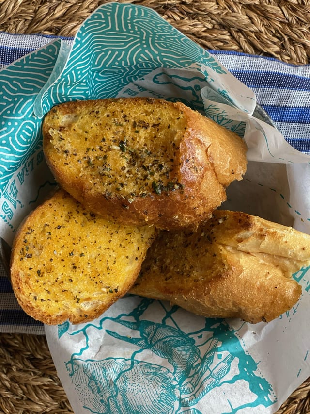 Garlic Bread.