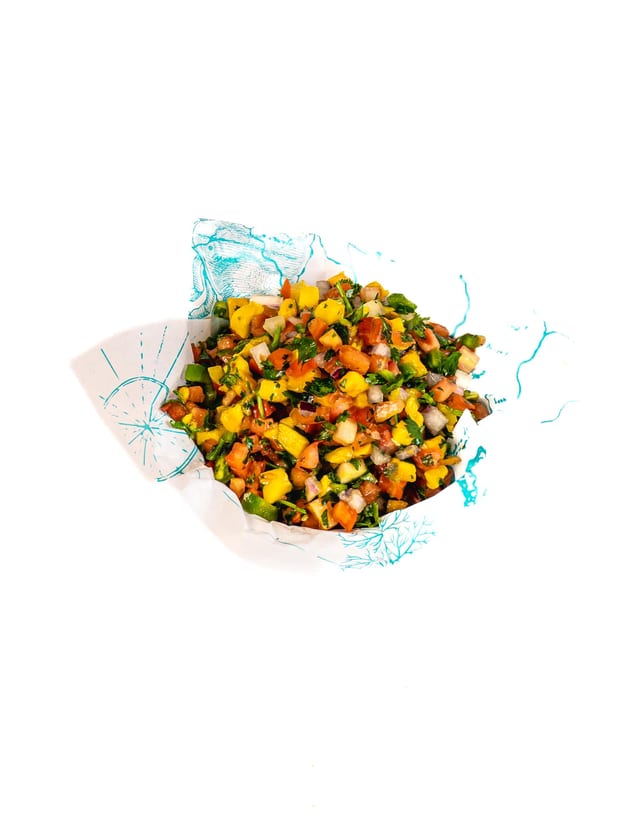 Mango Salsa.
